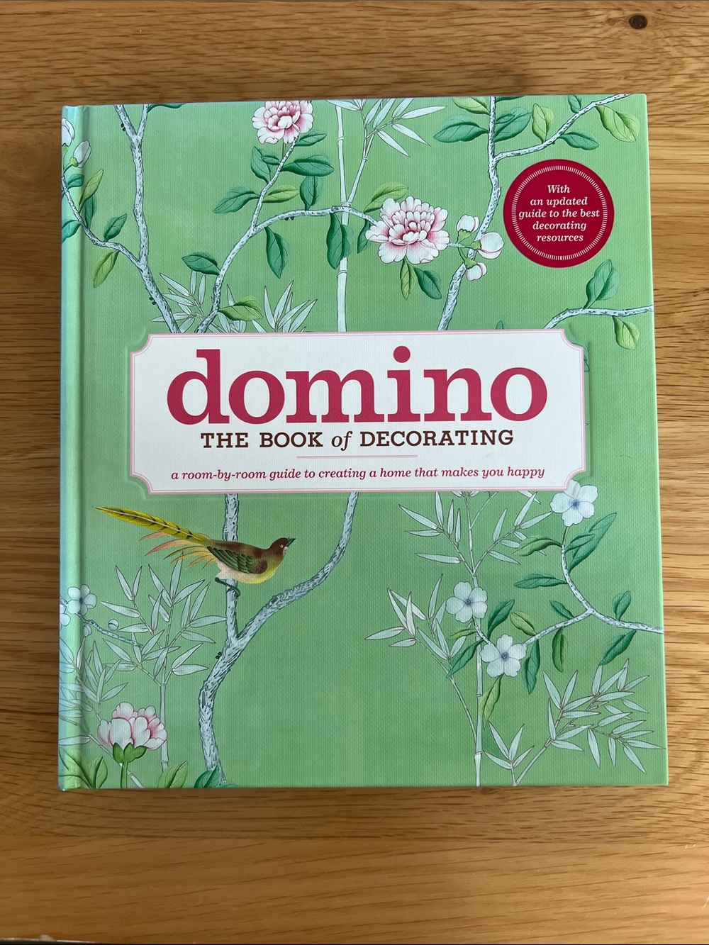 domino The Book of Decorating - Green Floral Hardcover